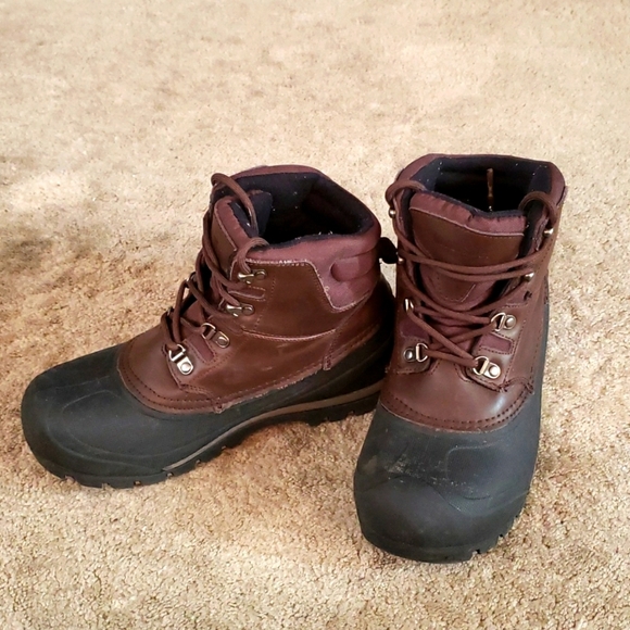 Warm Leather Snow Boots - Picture 1 of 4